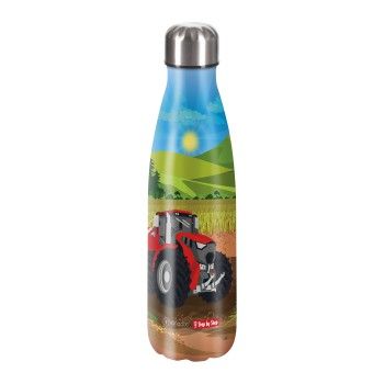 Isolierte Edelstahl-Trinkflasche Tractor Freddy