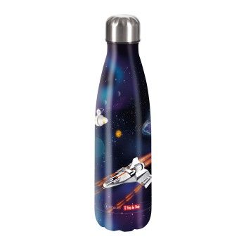 Isolierte Edelstahl-Trinkflasche Starship Galactus